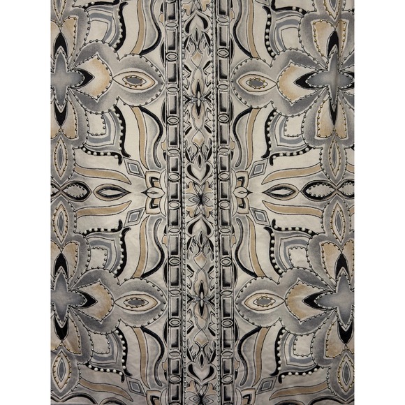 White House Black Market Multicolor 6 Baroque Floral Pencil Office Elegant Chic - Picture 3 of 6